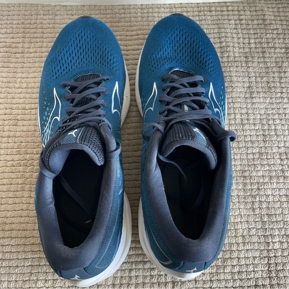 Mizuno Waverider 25 (Men's) Imperial Blue Size 12 - Picture 4 of 13